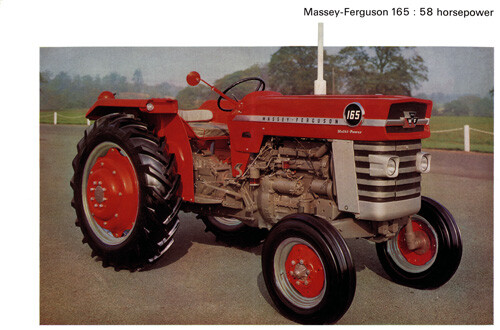 Vintage massey ferguson 165 - vintage,