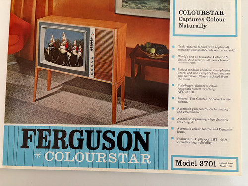 Ferguson model 3701 - ferguson,