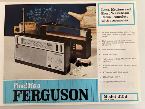 Ferguson model 3158 - ferguson,