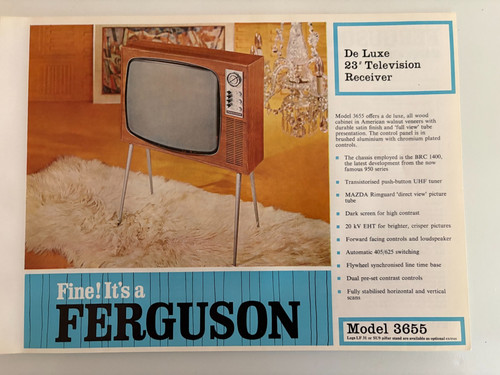 Ferguson model 3655 de - model,
