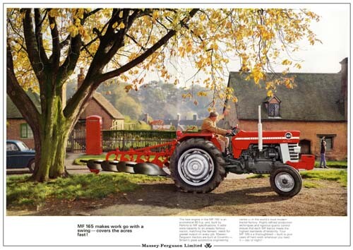 Vintage massey ferguson 165 - vintage,
