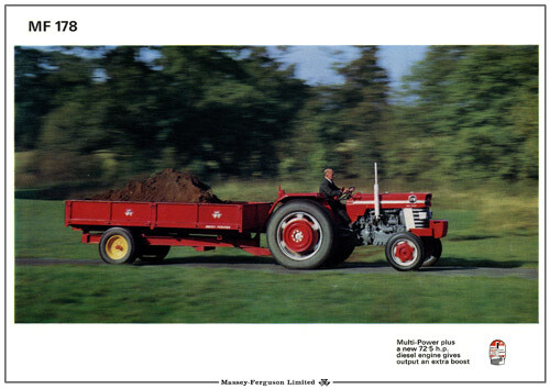 Vintage massey ferguson 178 - ferguson,