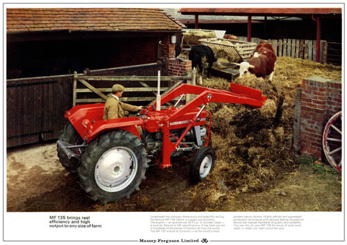 Vintage massey ferguson 135 - 135, in