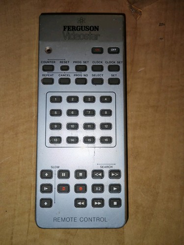 Ferguson videostar vcr - ferguson, remote