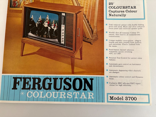 Ferguson model 3700 - ferguson,