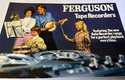 Ferguson tape recorders - ferguson,