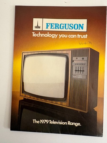 Ferguson 1979 television range - ferguson,