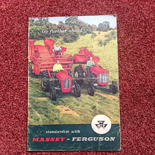 Rare massey ferguson - massey, magazine