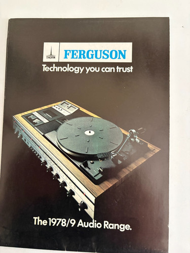 Ferguson 1978 audio range - 1978/79,