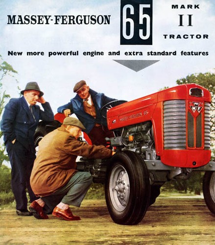 Vintage massey ferguson - vintage, 65