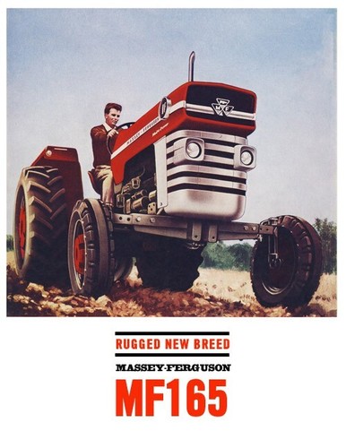 Vintage massey ferguson 165 - vintage,