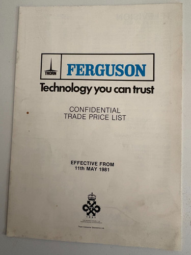 Ferguson may 1981 confidential - 1981,